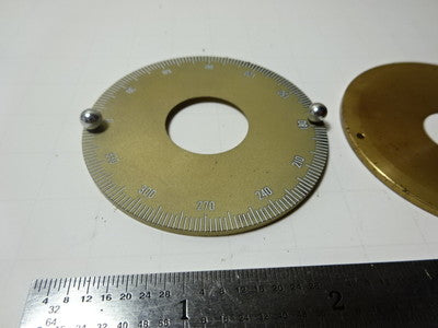 Microscope Part Ernst Leitz Wetzlar Germany Metallograph Stage Table 360