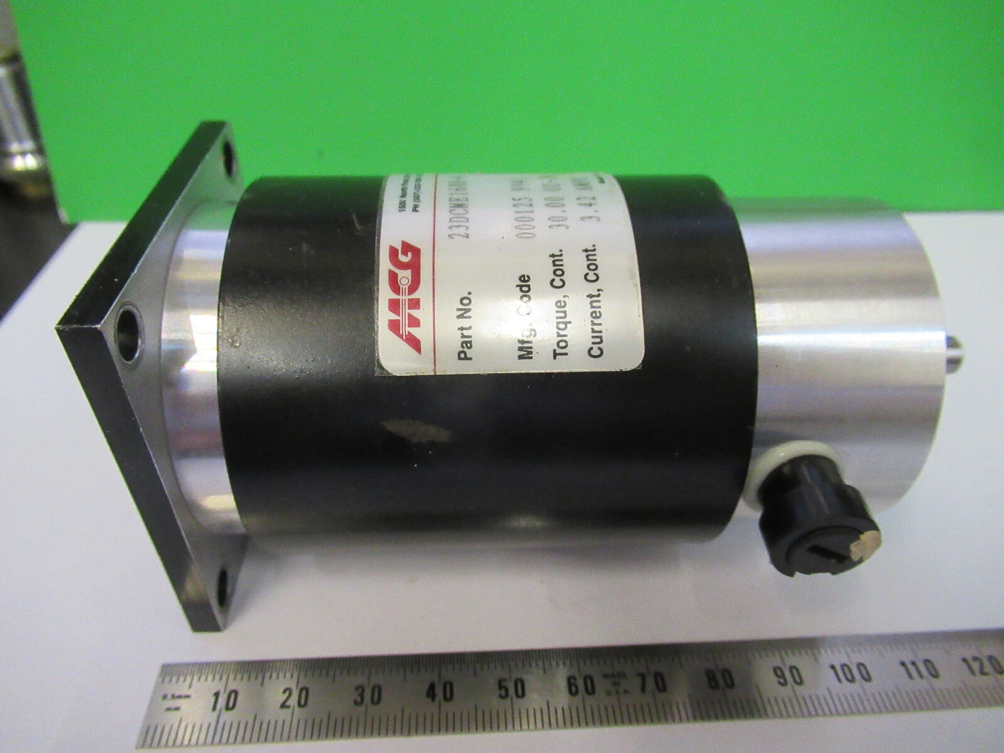 MCG DC MOTOR 23DCMG16688-6 STEP TORQUE MECHATRONICS AS PICTURED H2-A-57
