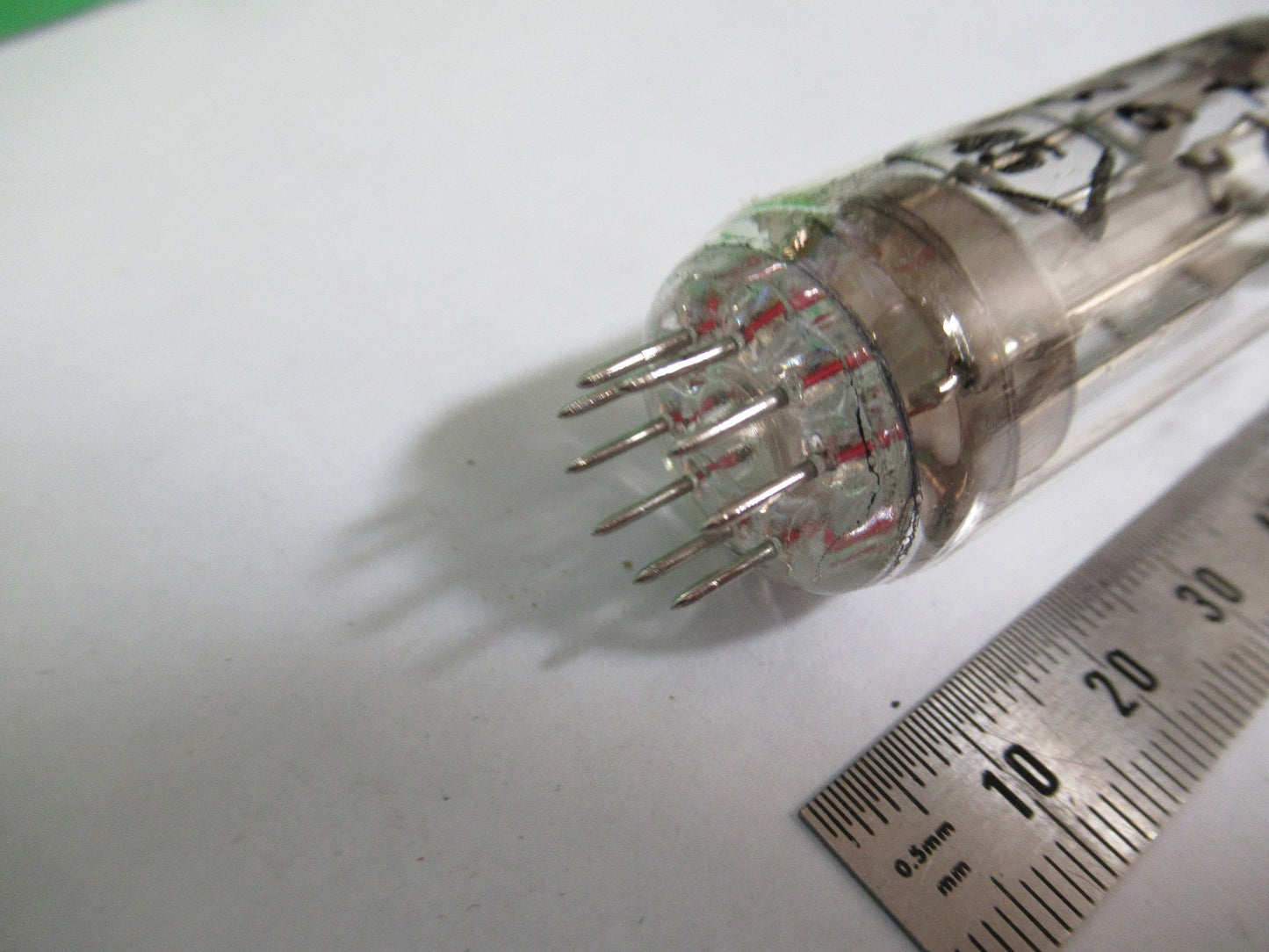 OLD MORION GLASS 36 kHz RESONATOR QUARTZ FREQUENCY CONTROL AS PICTURED T5-A-107