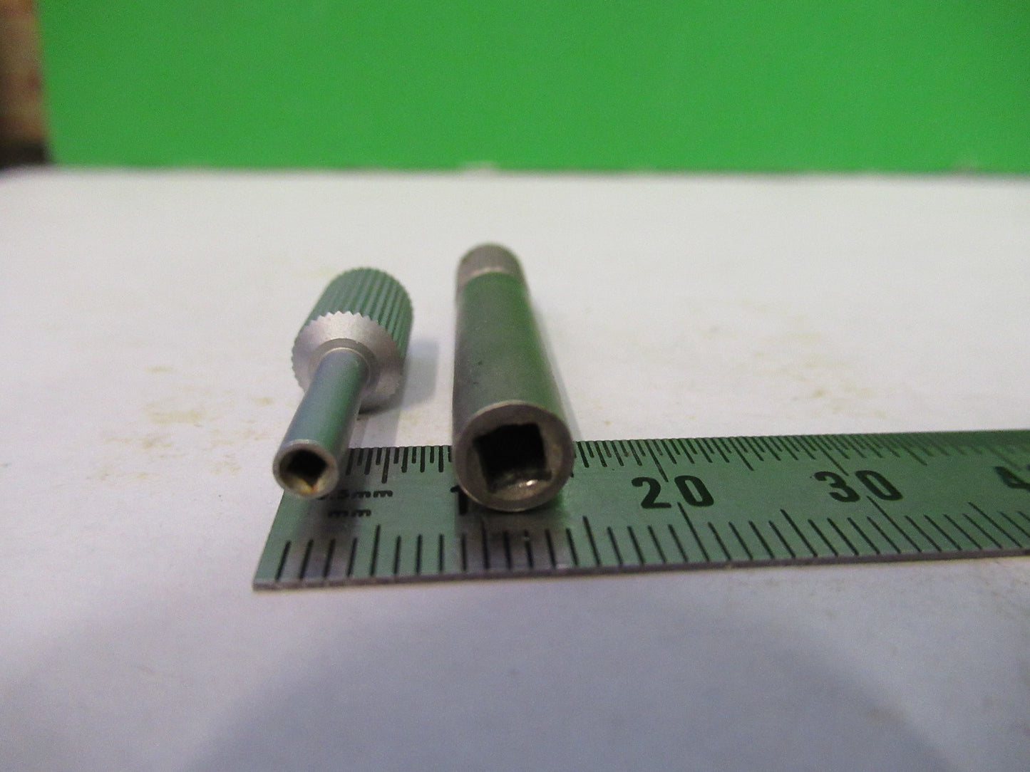 ZEISS GERMANY  POL SCREWS ADJUST POLARIZER MICROSCOPE PART AS PICTURED V8-B-20