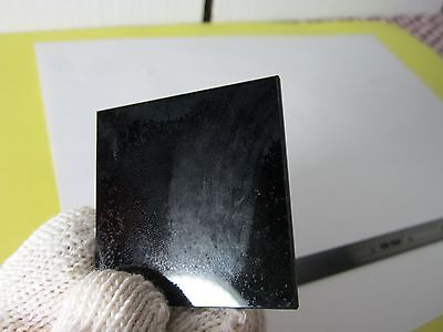 OPTICAL DARK FILTER LASER OPTICS AS IS [dirty] BIN#C9-19