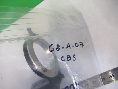 CBS BECK KASSEL CONDENSER HOLDER GERMANY MICROSCOPE PART AS PICTURED G8-A-07