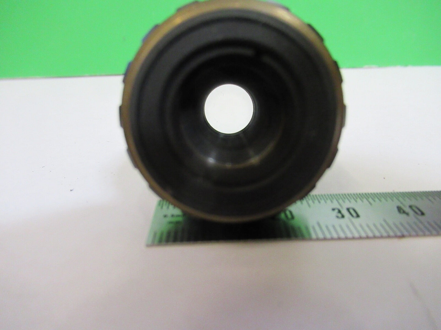 ZEISS JENA OBJECTIVE INFINITY 10X PLANACHROMAT GERMANY MICROSCOPE PART z1-b-53