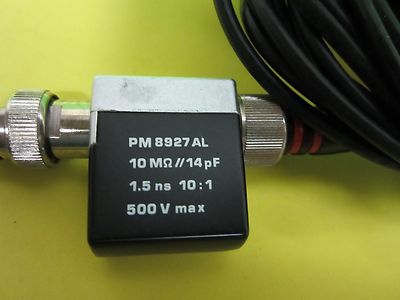 PHILIPS PROBE PM 8927AL AS IS FOR OSCILLOSCOPE BIN#4V-91