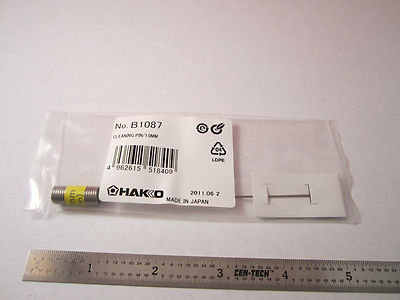 LAB SYRINGE CLEANING PIN HAKKO JAPAN B1087 1.0 mm  BIN#1C