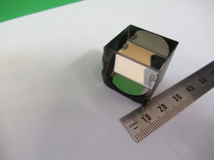 ZEISS PRIMO KOPF STRAHLTEILERWÜRFEL GLASMIKROSKOPTEIL WIE ABGEBILDET #R7-B-67