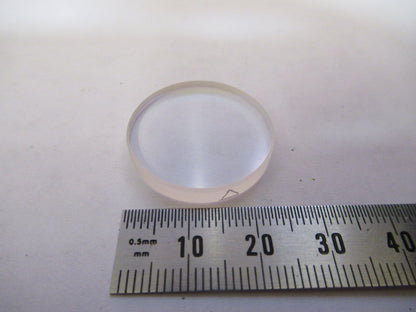 OPTICAL ex-NASA COATED LENS BK7 FLAT PRO LASER OPTICS AS PICTURED Y4-A-101