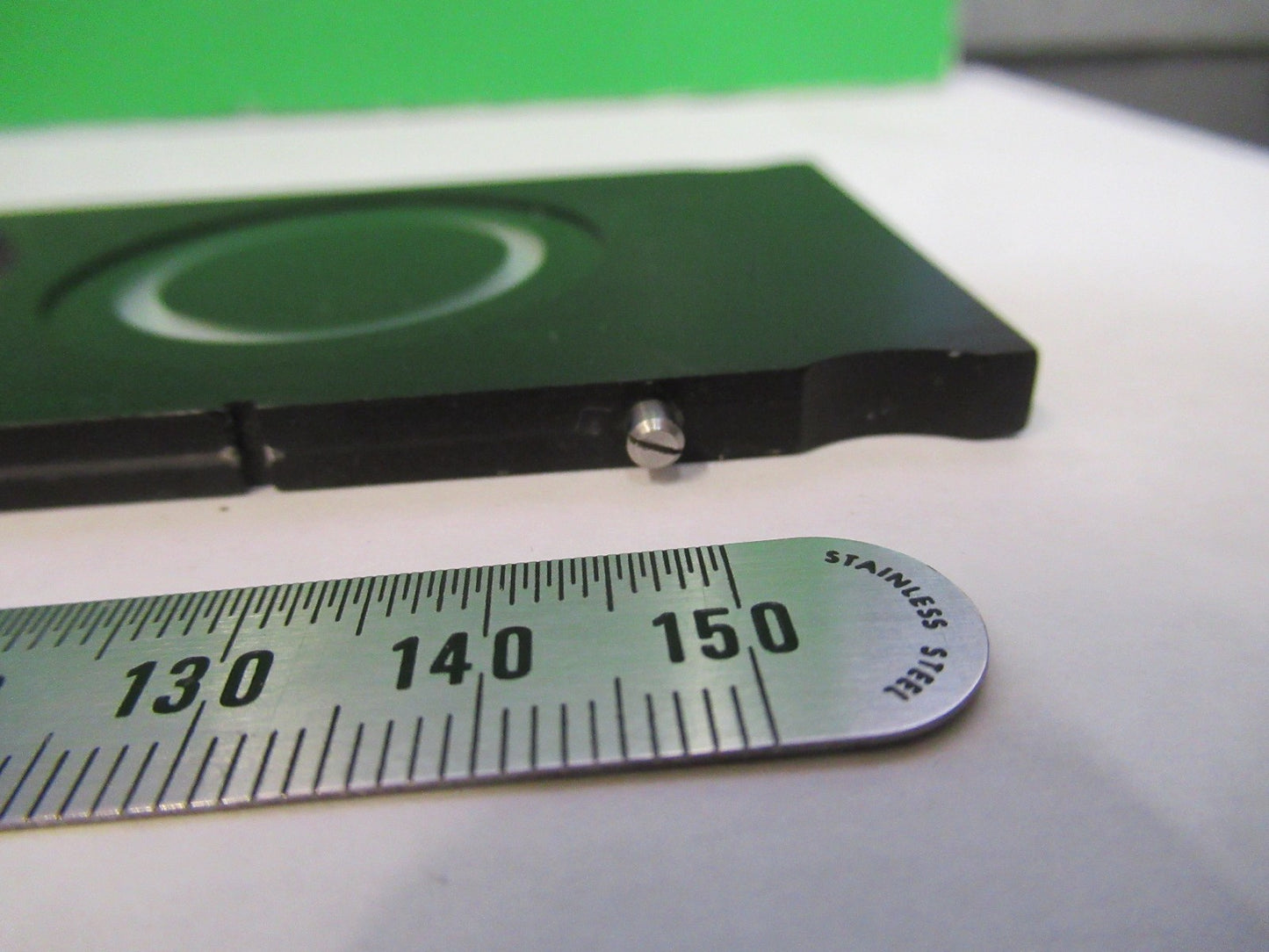 ZEISS GERMANY SLIDE PH1 PH2 [dent] OPTICS MICROSCOPE PART AS PICTURED U8-B-34