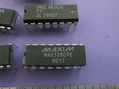 LOT 5 EA MAXIM MAX328CPE 9017 / PMI MUX08 T8929 ELECTRONIC COMPONENT BIN#11