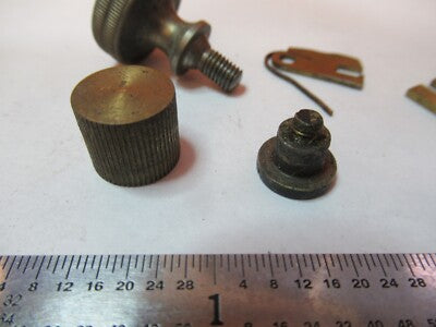 Lot Brass Parts Assorted Microscope Parts