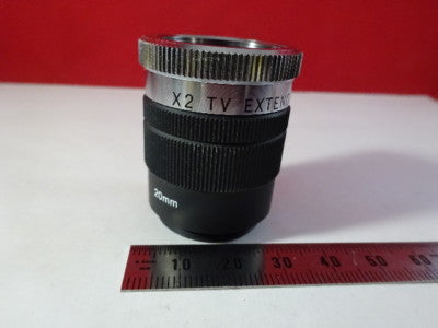 Optical Camera Adapter Extender 2X Tv + 20MM Ring Pro Optics