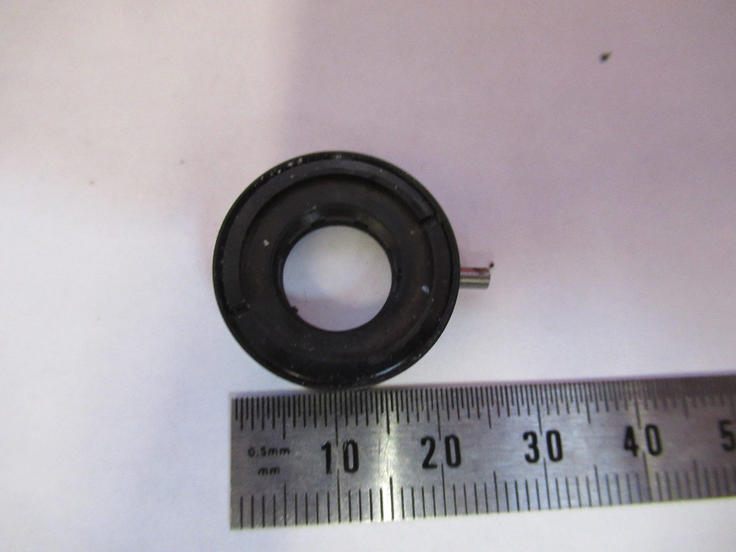 LEITZ WETZLAR GERMANY IRIS DIAPHRAGM OPTICS MICROSCOPE PART AS PICTURED V8-B-72