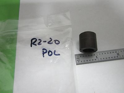 MICROSCOPE PART POLARIZER POL OPTICS AS IS BIN#R2-20