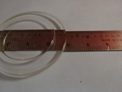OPTICAL STEP PROTRUDING WINDOW LENS FLAT OPTICS AS IS &4B-A-23
