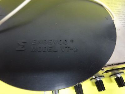SEAT PAD HUMAN ACCELEROMETER RIDE TEST ENDEVCO MEGGITT AS IS UNTESTED #GARG
