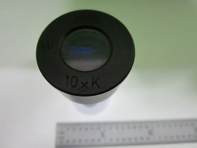 MICROSCOPE PART EYEPIECE WILD HEERBRUGG 10xK SWISS OPTICS AS IS BIN#T3-30