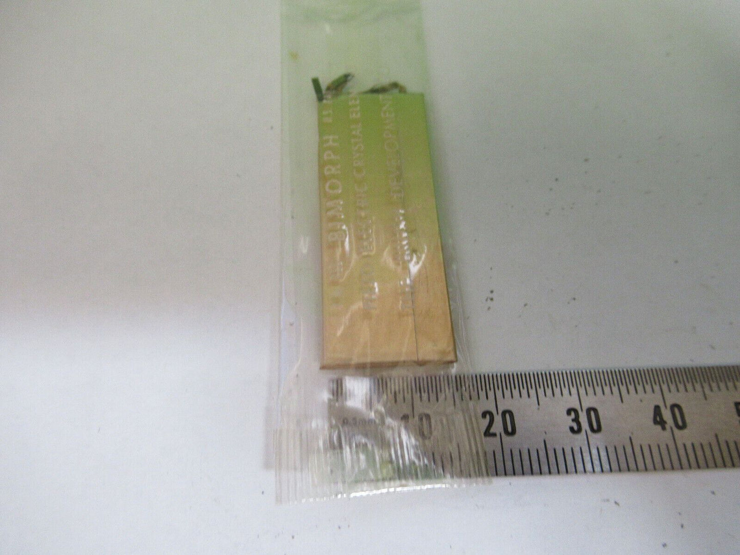 BRUSH BIMORPH PIEZO PIEZOELECTRIC PZT CERAMIC AS PICTURED &72-c-10