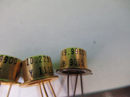 SPACE SWEPT CRYSTALS 10.23 50 MHz QUARTZ FREQUENCY STANDARD  AS PICTURE V3-A-89