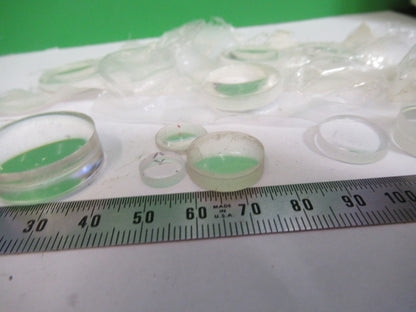 LOT OPTICAL GLASS LENSES ASSORTED LASER OPTICS NICE AS PICTURED U9-A-49