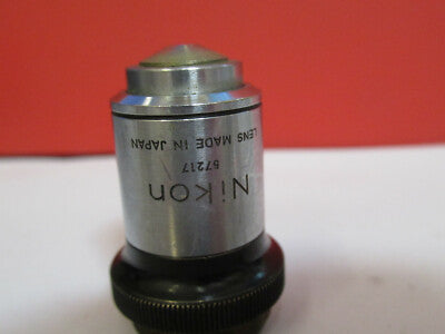 Nikon Japan Optics 100X Hi Objective Lens Microscope Part