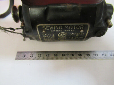 Old Singer Sewing Machine Model 66 Motor Assembly