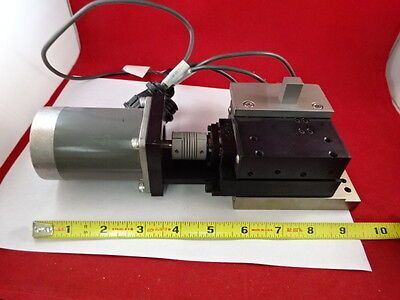 HUGE MICROSCOPE PART MOTORIZED POSITIONING STAGE TABLE for OPTICS AS IS BN#74-02