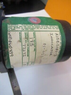 SIMMONDS SIKORSKY INDICATOR 472638-3 TORQUE AIRCRAFT PART AS PICTURED &A9-A-04