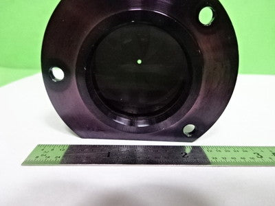 METALLOPLAN LEITZ MICROSCOPE PART LENS + DIAPHRAGM IRIS OPTICS AS IS #4T-B-15