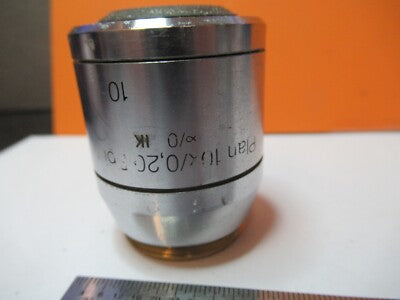POLYVAR REICHERT AUSTRIA OBJECTIVE 10X IK MICROSCOPE PART AS PICTURE &W8-A-101