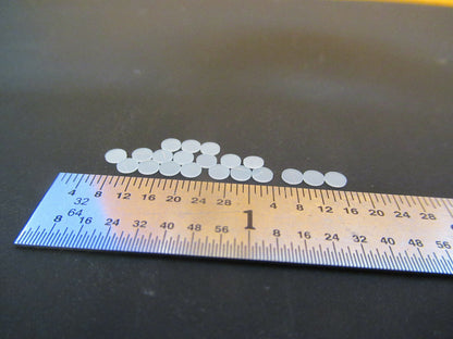 Lot Quartz X-cut Piezoelectric Blanks Unplated Ultrasonic Sensor
