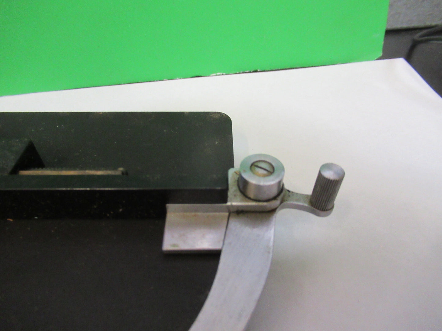 BAUSCH LOMB  STAGE TABLE XY MICROSCOPE PART OPTICS AS PICTURED &F3-B-60