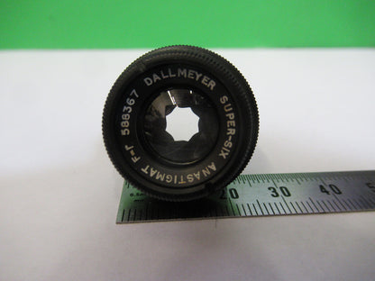 Dallmeyer Lens Super Six England + Iris Anastigmat