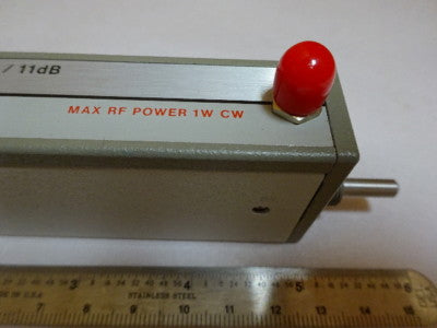 HP 33320A VARIABLE ATTENUATOR 11 dB FREQUENCY DC-4 GHz NEW AS PICTURED &Z7-D-01
