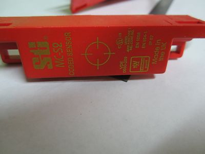 STI MC-62 CODED MAGNETIC SWITCH SENSOR UK SCIENTIFIC TECHNOLOGY AS IS BIN#62