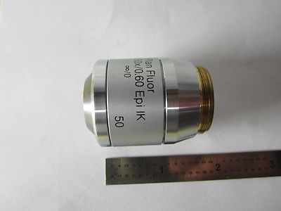 MICROSCOPE OBJECTIVE REICHERT FLUOR 50X POLYCON DIC INFINITY OPTICS B#11-DT-A
