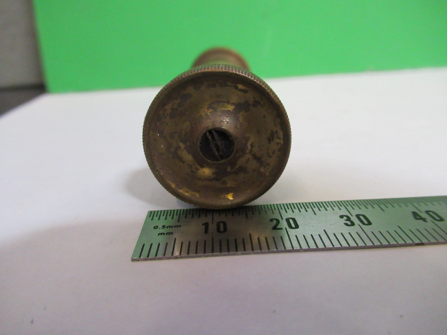 ANTIQUE AO SPENCER  SET FINE ADJUST KNOBS MICROSCOPE PART AS PICTURED T6-A-41
