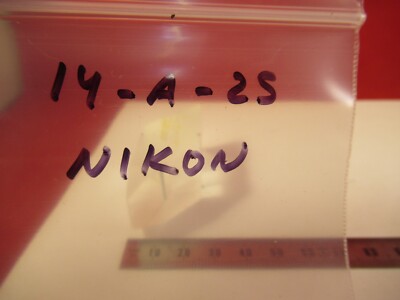 Nikon Japan Glass Prism Head Microscope Part Optics