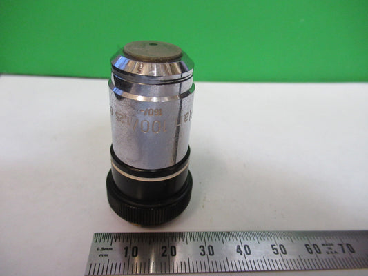 Carl Zeiss AG 100X /160 Lens Objective Optics Microscope Part