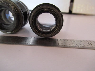 Lot 2 Ea Antique Rare Eyepieces Ocular Microscope Part Optics