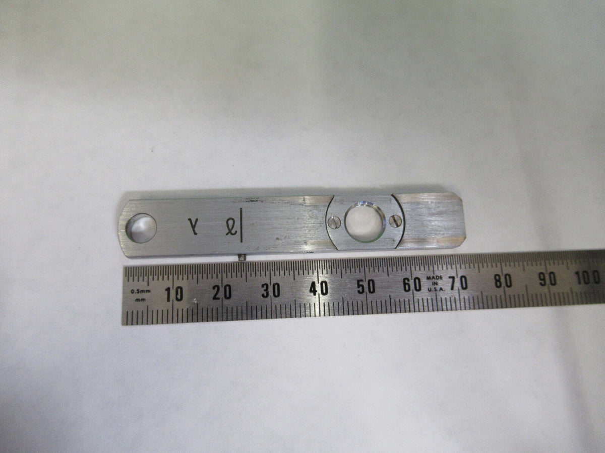 ZEISS GERMANY POL LAMBDA SLIDE OPTICS MICROSCOPE PART AS PICTURED X9-B-05