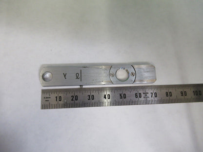 ZEISS GERMANY POL LAMBDA SLIDE OPTICS MICROSCOPE PART AS PICTURED X9-B-05