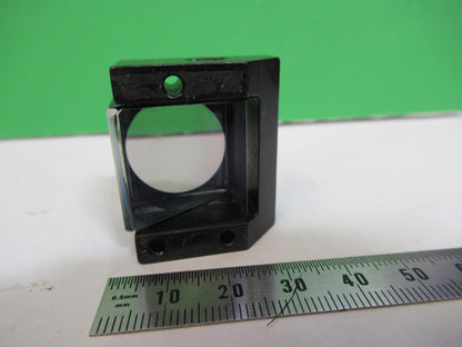 BAUSCH LOMB GLASS BEAM SPLITTER POLARIZED MICROSCOPE PART AS PICTURED &G2-A-131