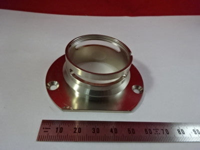 LEICA GERMANY DMR GLASS DIFFUSE ILLUMINATOR MICROSCOPE PART OPTICS AS IS &98-54