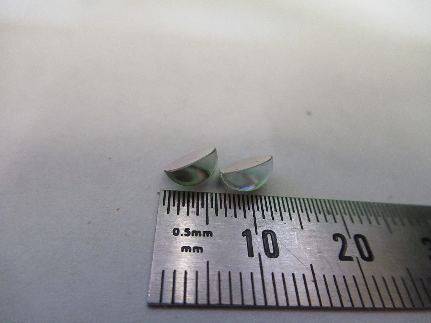 OPTICAL MINI MIRROR PAIR OPTICS MICROSCOPE PART AS PICTURED U8-A-62