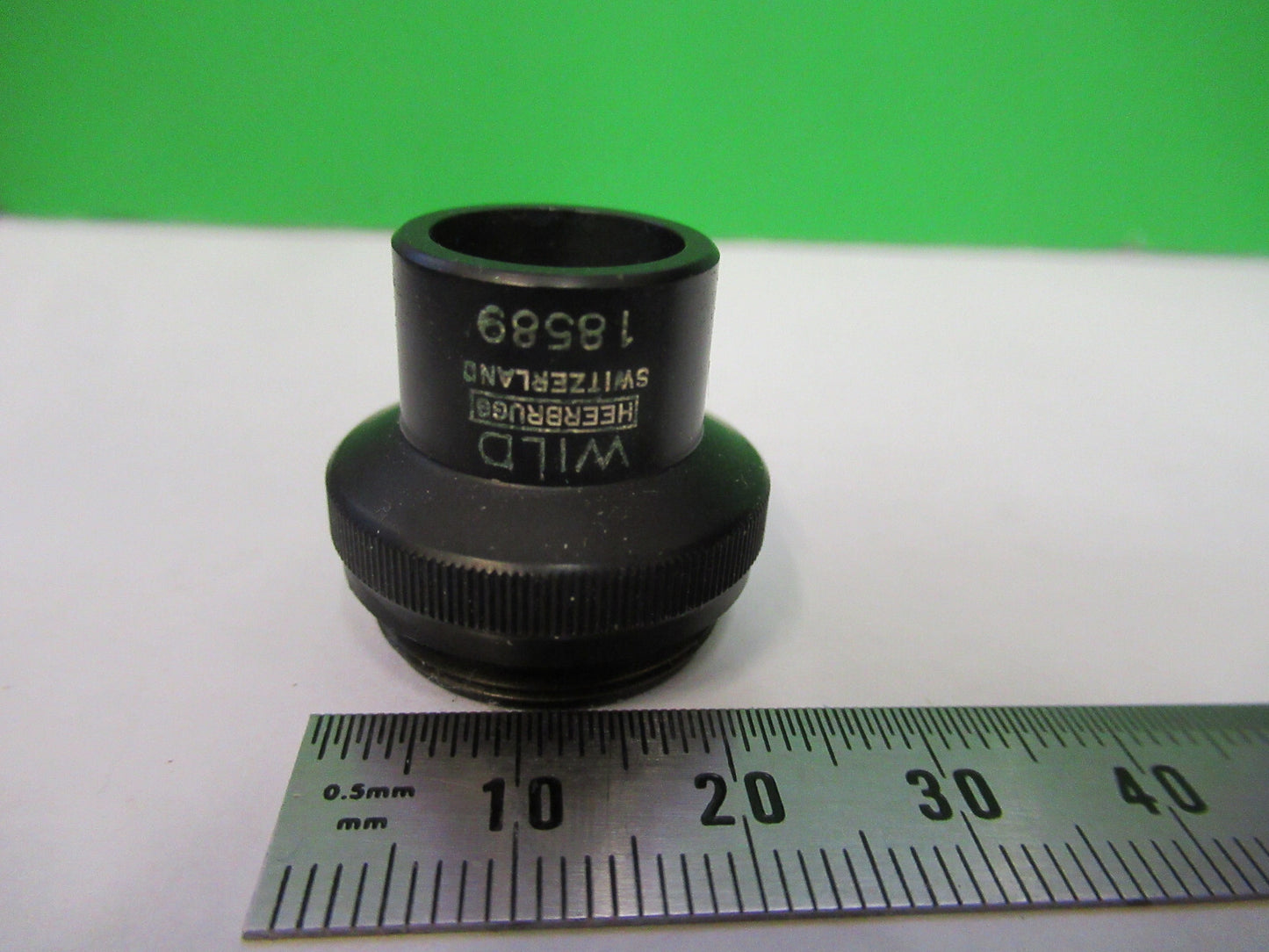 Wild Swiss 4X Objective Lens Microscope Part