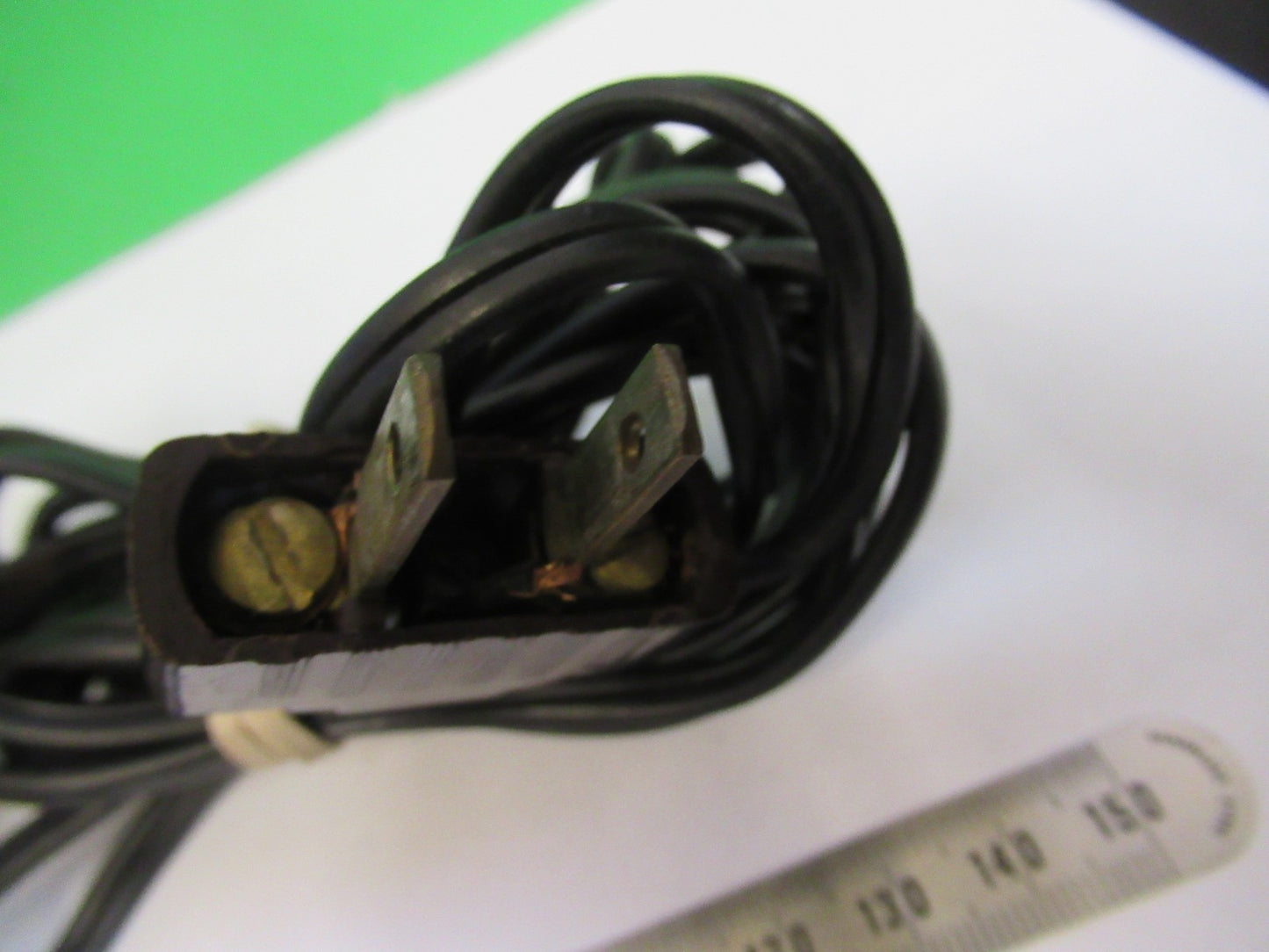 ANTIQUE AO SPENCER LAMP CAT 700 CABLE MICROSCOPE PART AS PICTURED V3-A-35