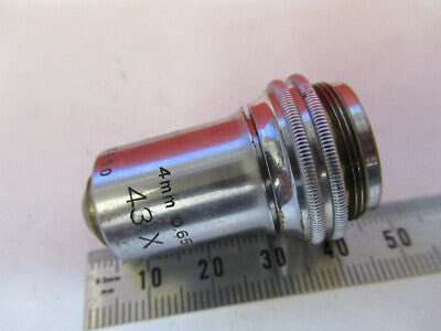 BAUSCH LOMB OBJECTIVE 43X LENS OPTICS MICROSCOPE PART AS PICTURED &8Y-A-30