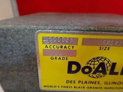 METROLOGY INSPECTION DoALL GRANITE FLATNESS TABLE AS IS #51-A-01