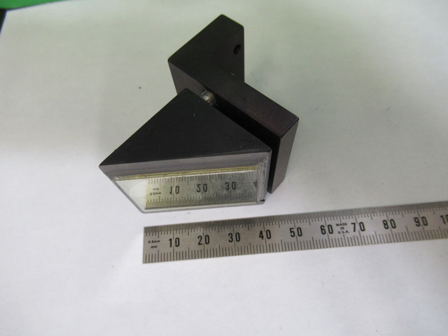 OLYMPUS JAPAN MOUNTED BEAM SPLITTER OPTICS MICROSCOPE PART AS PICTURED T6-B-09