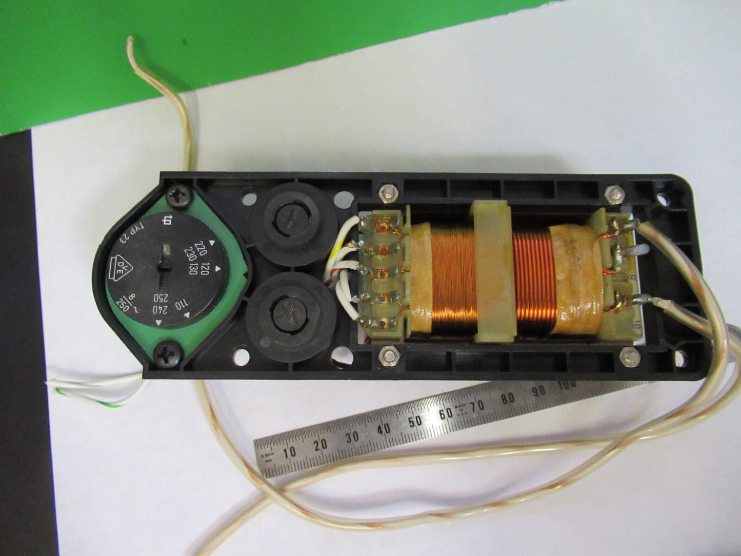 LEITZ GERMANY TRANSFORMER for LAMP MICROSCOPE PART AS PICTURED X9-B-16